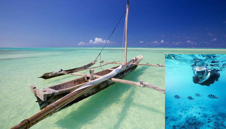 Local dhow trip & snorkeling